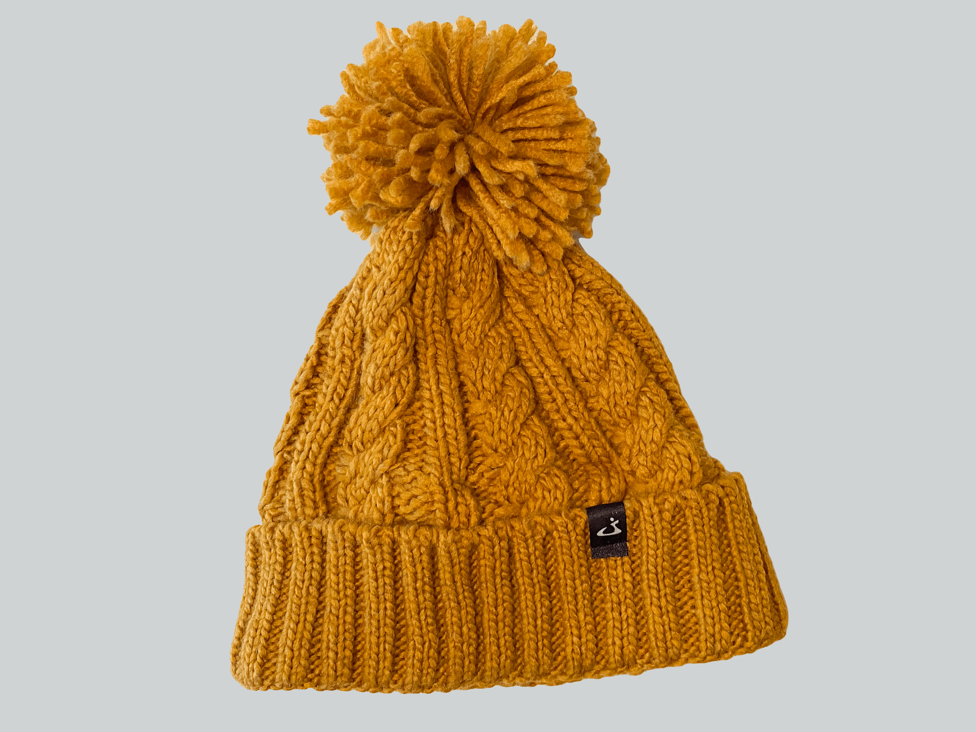 bobble hat mustard